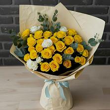 Букет цветов из:  Розы в Львовском