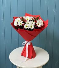 Букет цветов из:  Хризантемы в Львовском