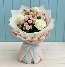 Букет цветов из:  Розы в Львовском