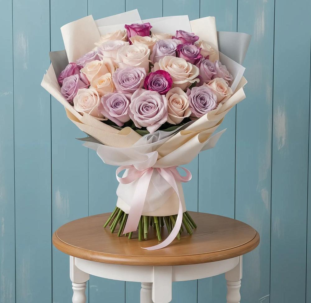 Букет цветов из: Розы в Львовском