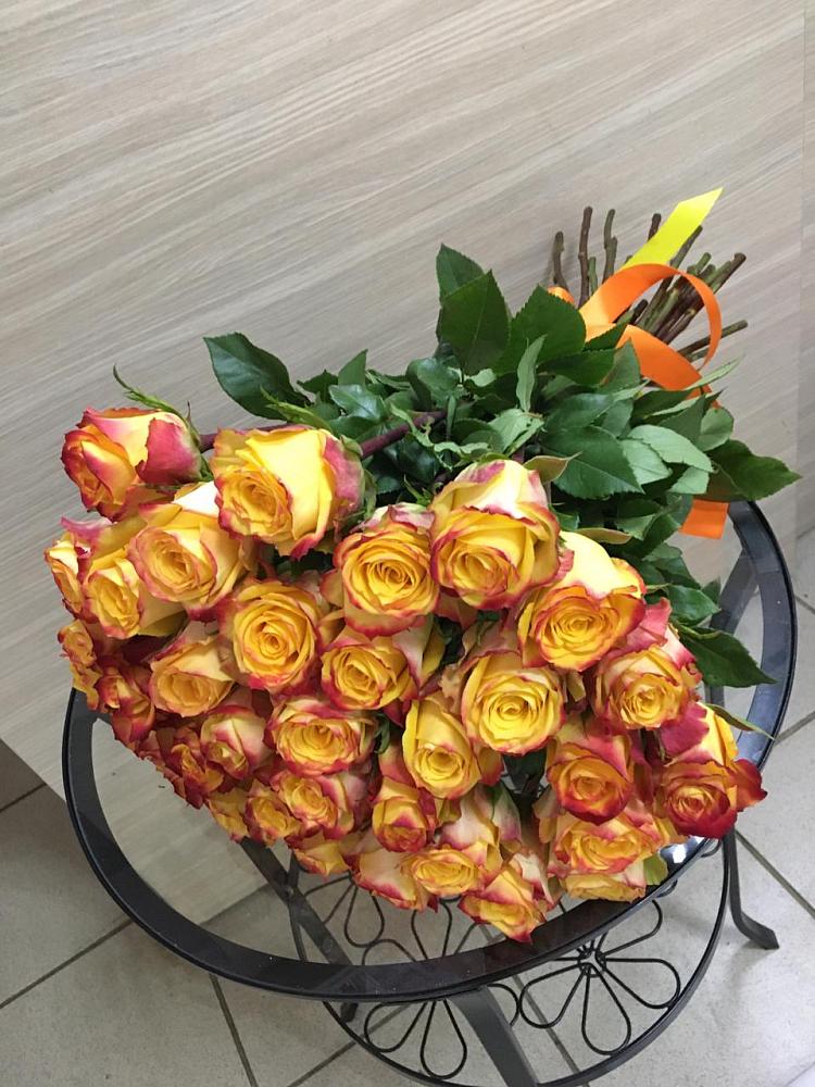 Желтые розы  в Львовском Букет Желтые розы в Львовском