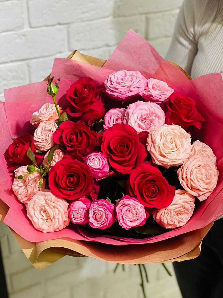 Букет цветов из: Розы в Львовском