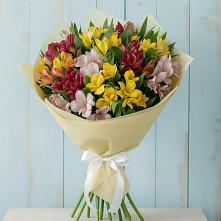 Букет цветов из:  Альстромерии в Львовском